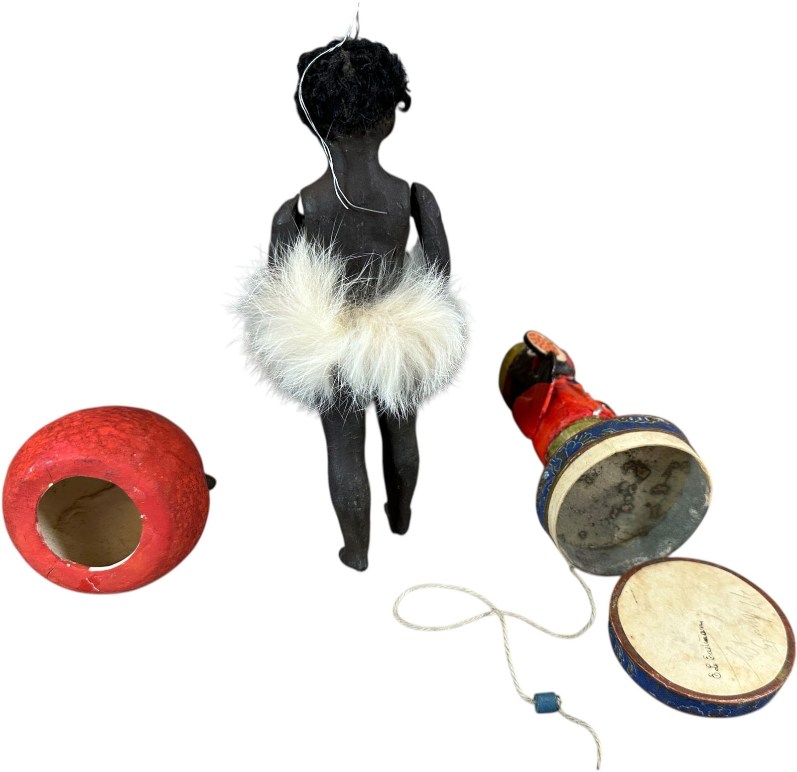 COMPOSITION FIGURAL CANDY CONTAINERS - 5