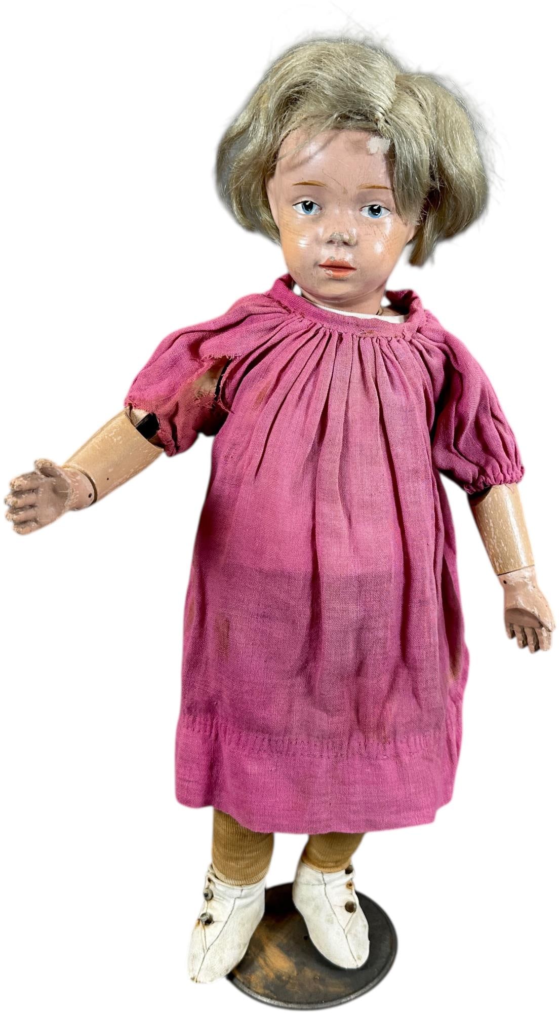 NICE SCHOENHUT W/ SHOES 7 METAL STAND (1 of 8)