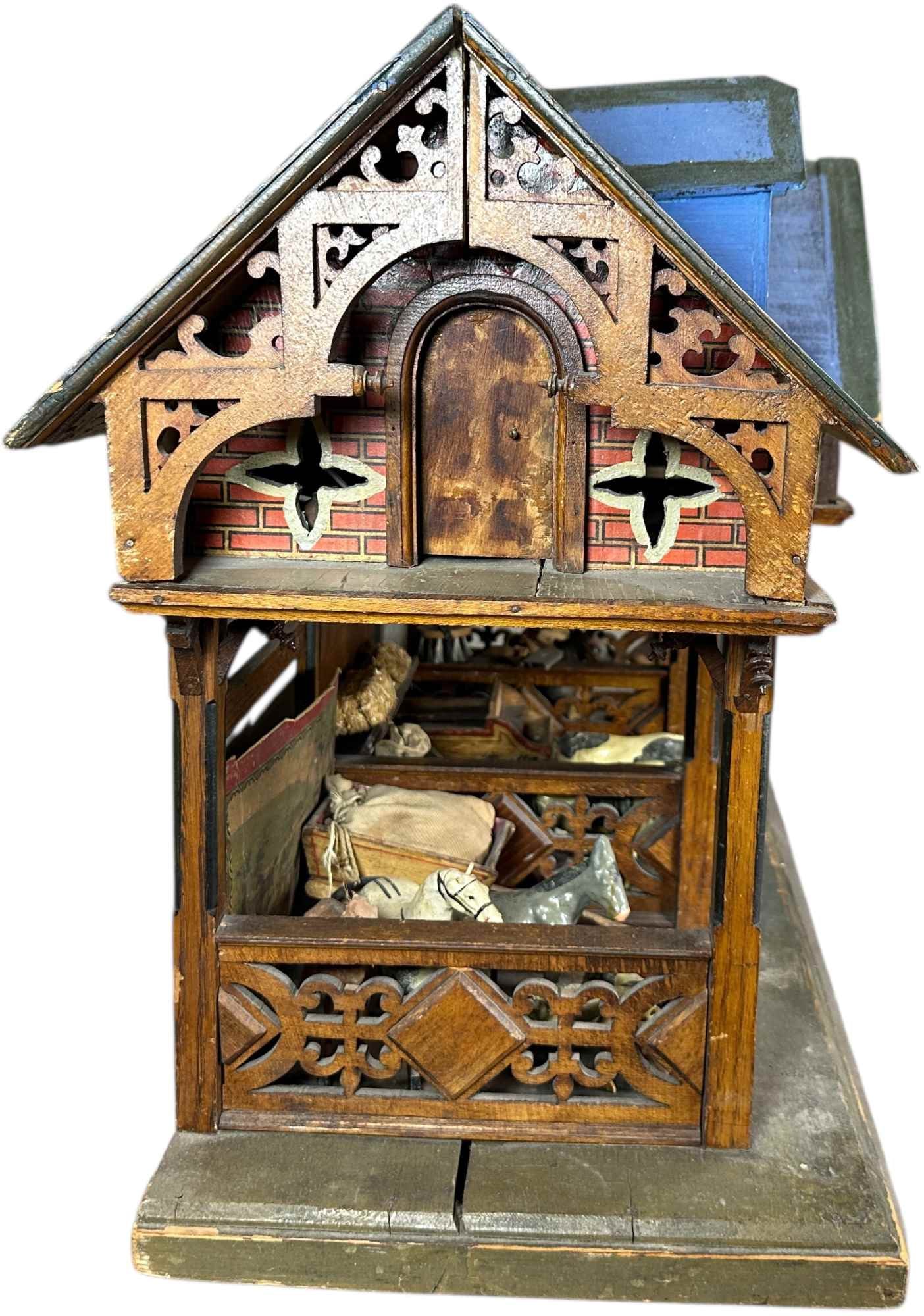 EARLY LARGE THREE STALL STABLE - 7