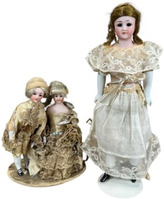 SIMON & HALBIG DOLL & DOLL COUPLE