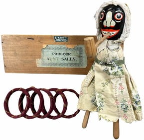 BOXED PARLOUR AUNT SALLY GAME