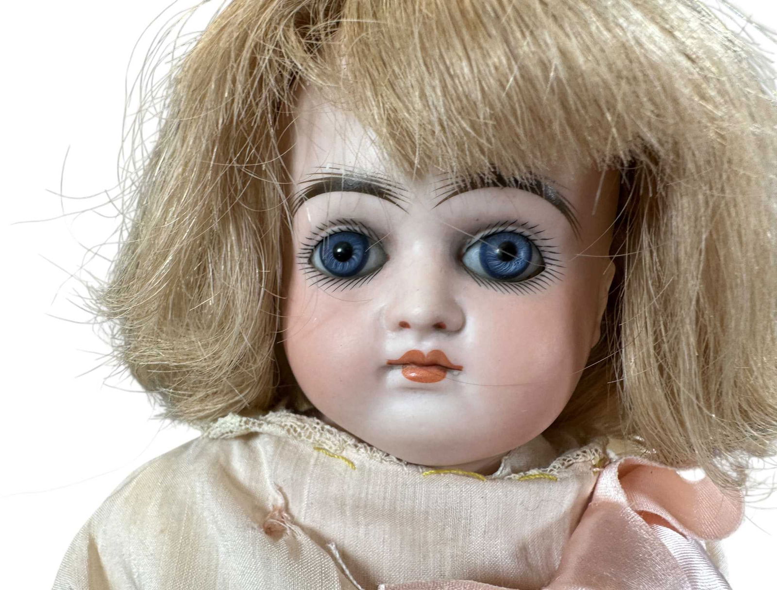 TWO MISCELLANEOUS GERMAN BISQUE HEAD DOLL - 2