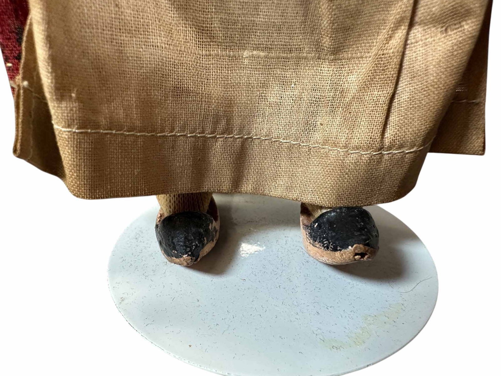 TWO MISCELLANEOUS GERMAN BISQUE HEAD DOLL - 5