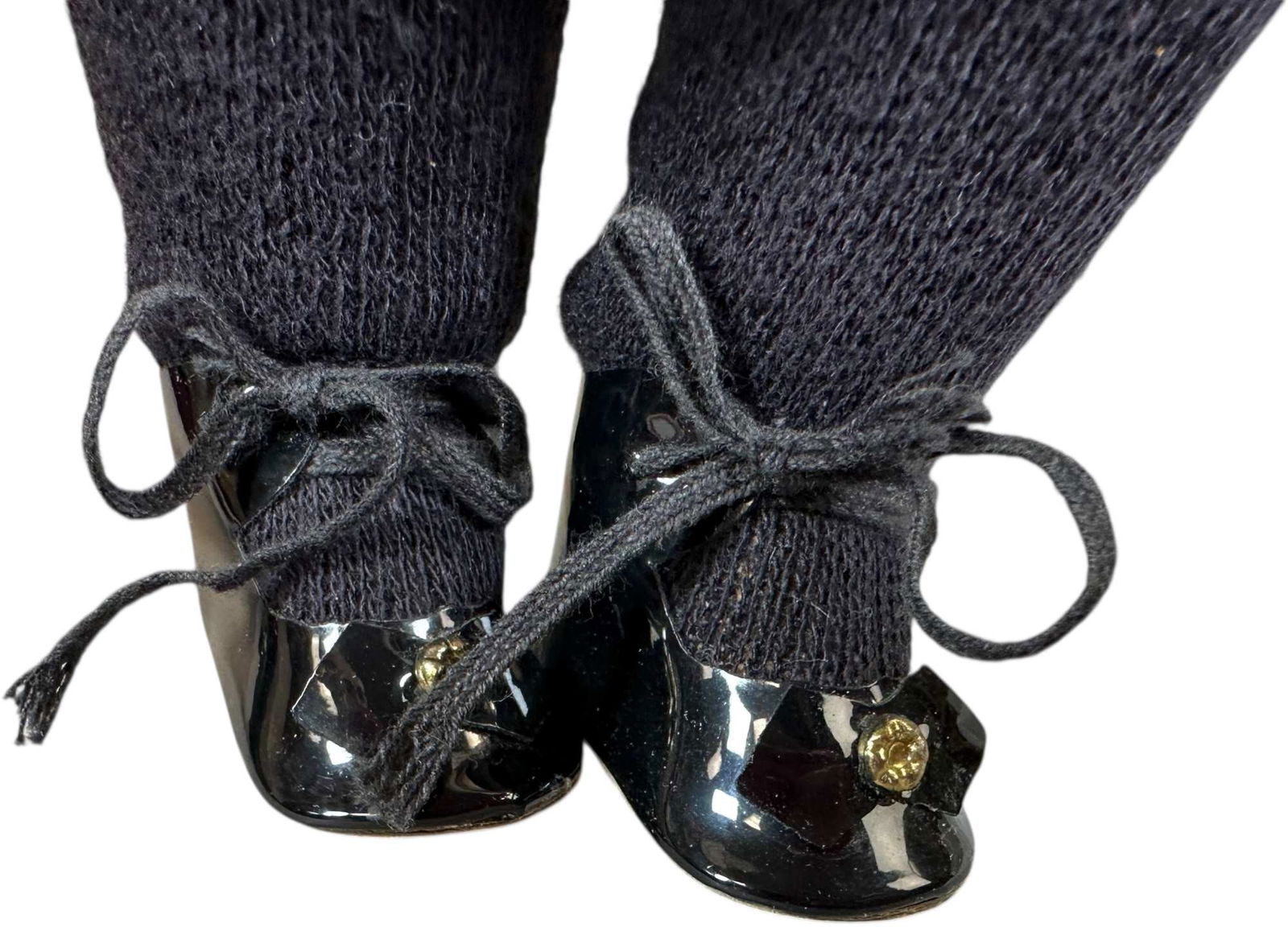 TWO MISCELLANEOUS GERMAN BISQUE HEAD DOLL - 6