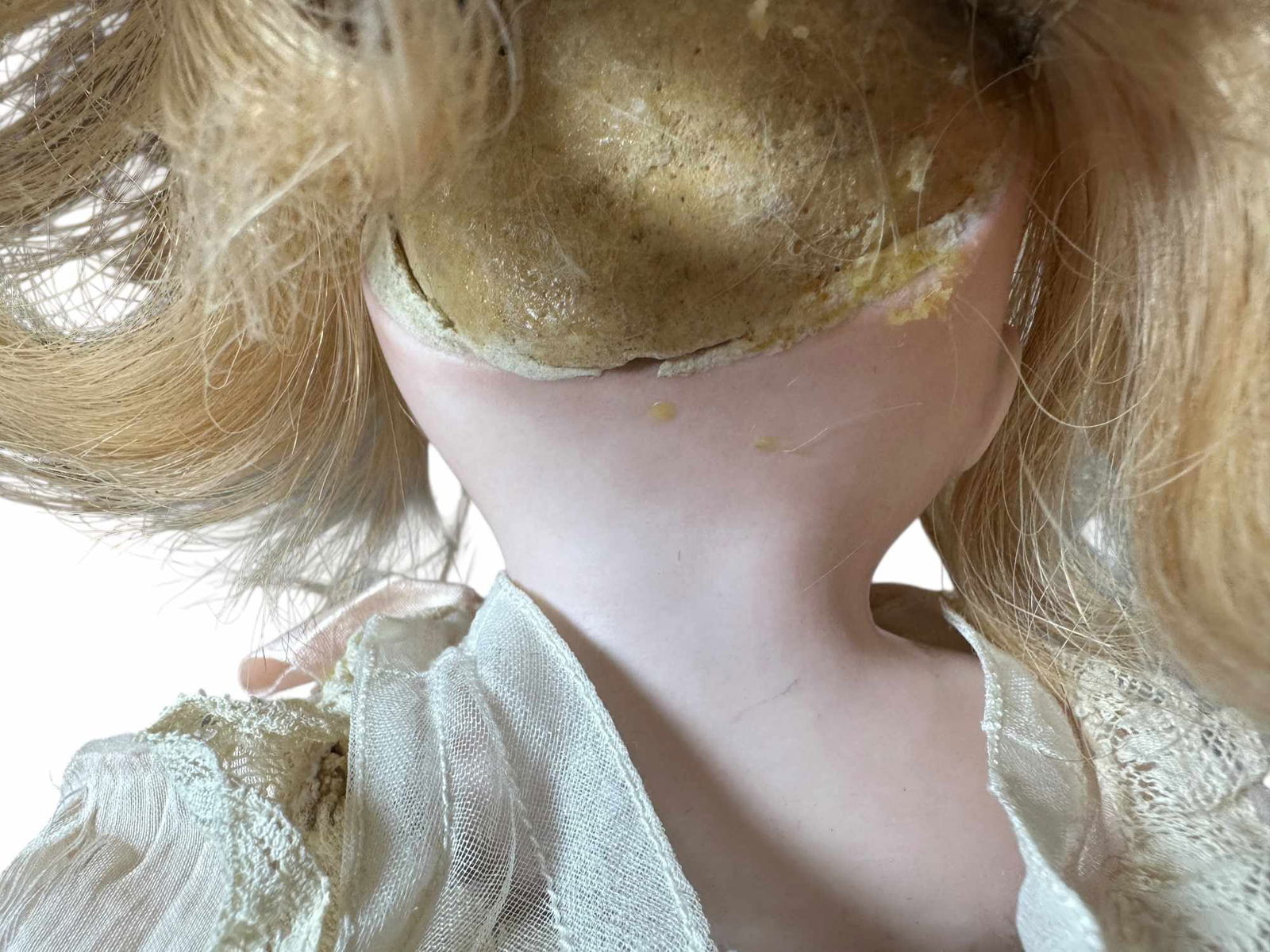 TWO MISCELLANEOUS GERMAN BISQUE HEAD DOLL - 8