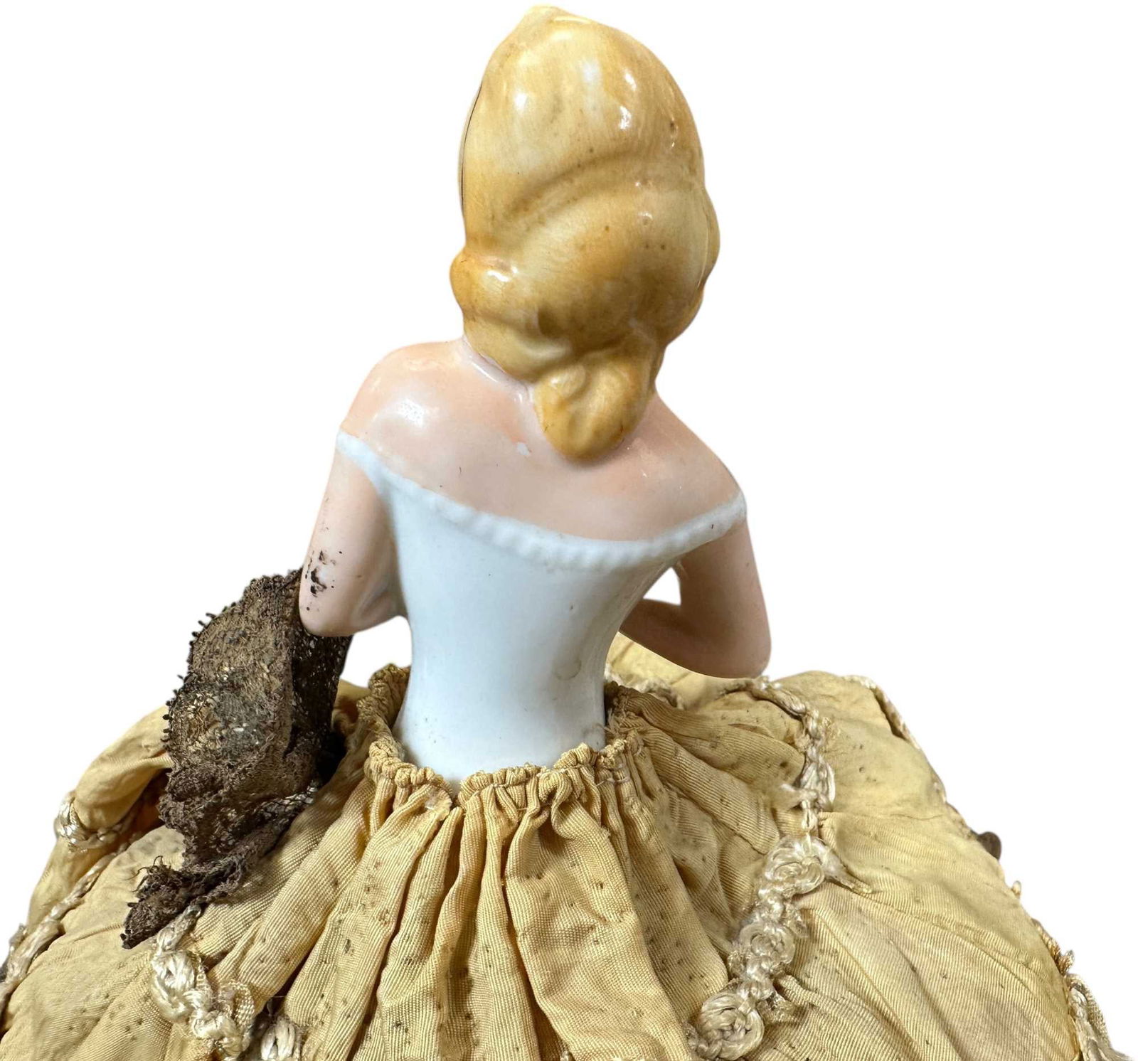 FIVE UNIQUE HALF-DOLL TYPE COMPLETE ASSEMBLAGES - 9