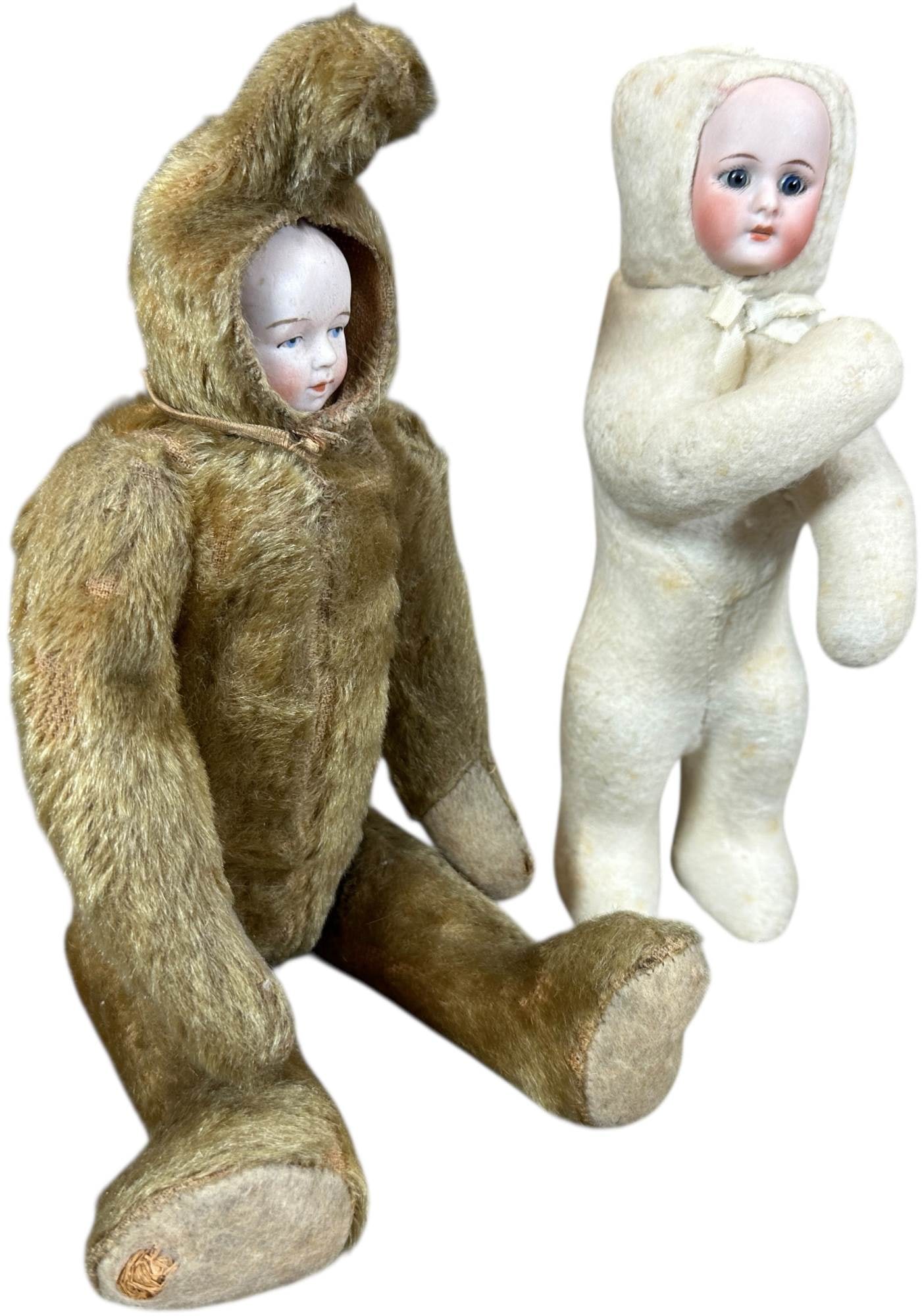 TWO BEAR DRESSED DOLL - 2