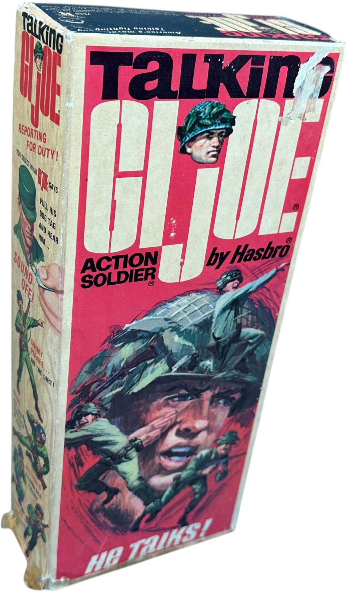 HASBRO BOXED TALKING GI JOE ACTION SOLDIER: 1531. HASBRO BOXED TALKING GI JOE ACTION SOLDIER | 12" h. | (Excellent Condition) | $200 - $400