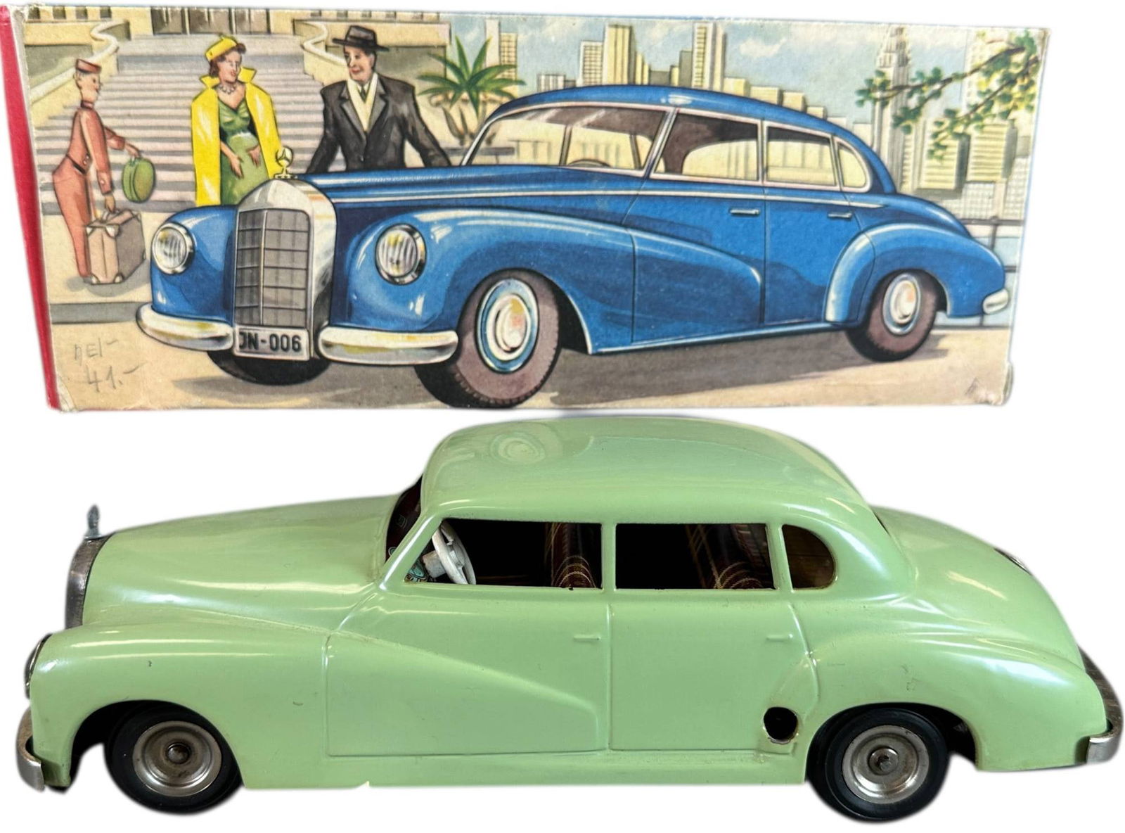 BOXED JNF MERCEDES BENZ SEDAN (1 of 7)