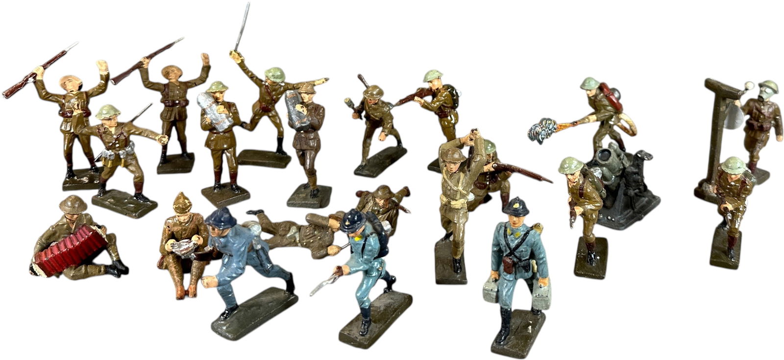 LINEOL BRITISH, FRENCH, & US INFANTRY (1 of 7)