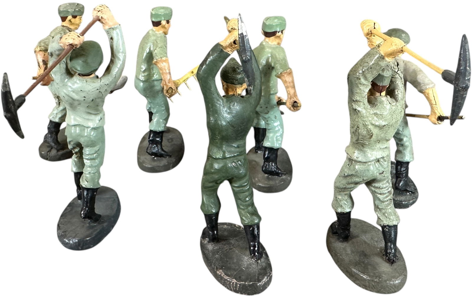 ELASTOLIN LABOR SOLDIERS - 4