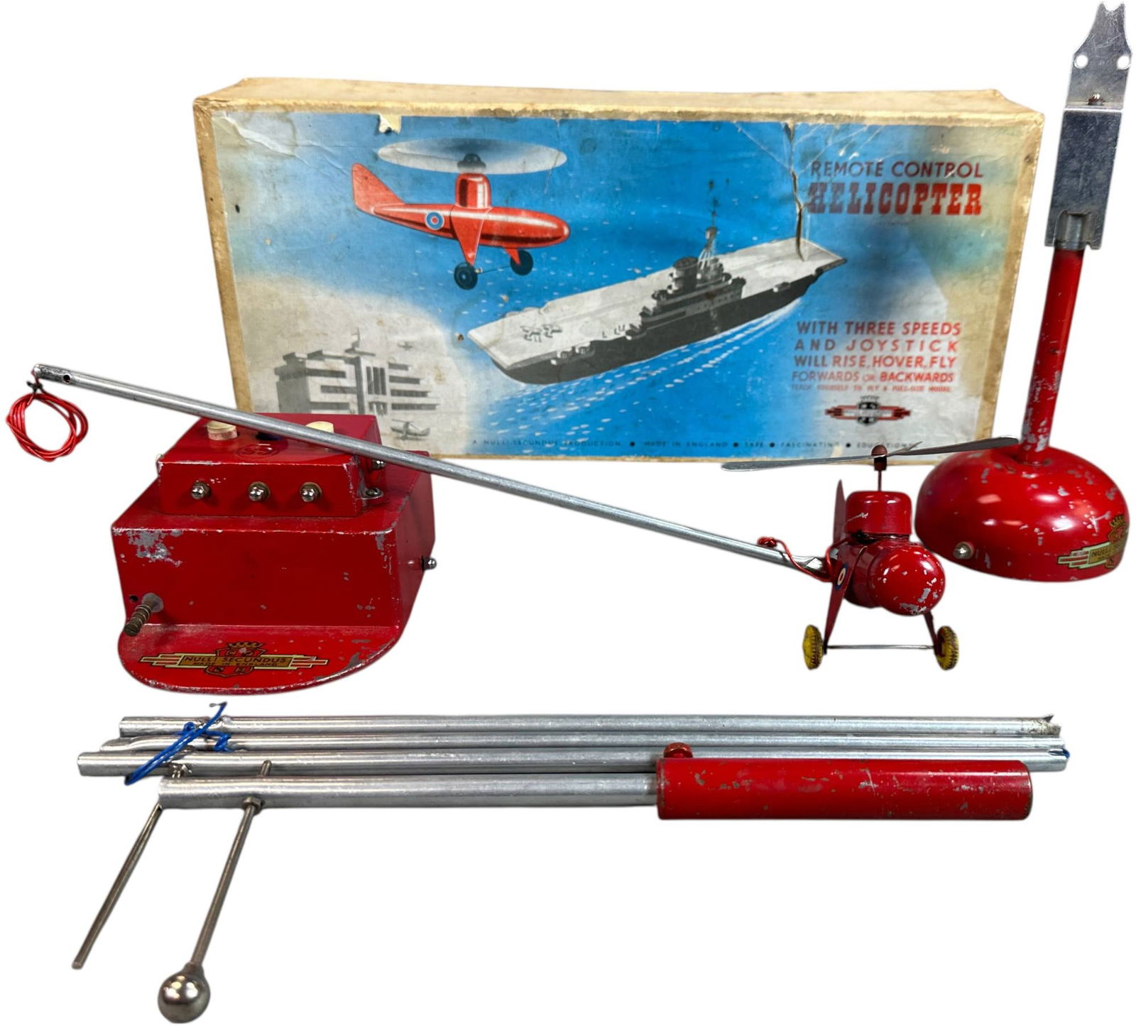 BOXED NULLI SCUNDUS REMOTE CONTROL HELICOPTER (1 of 7)