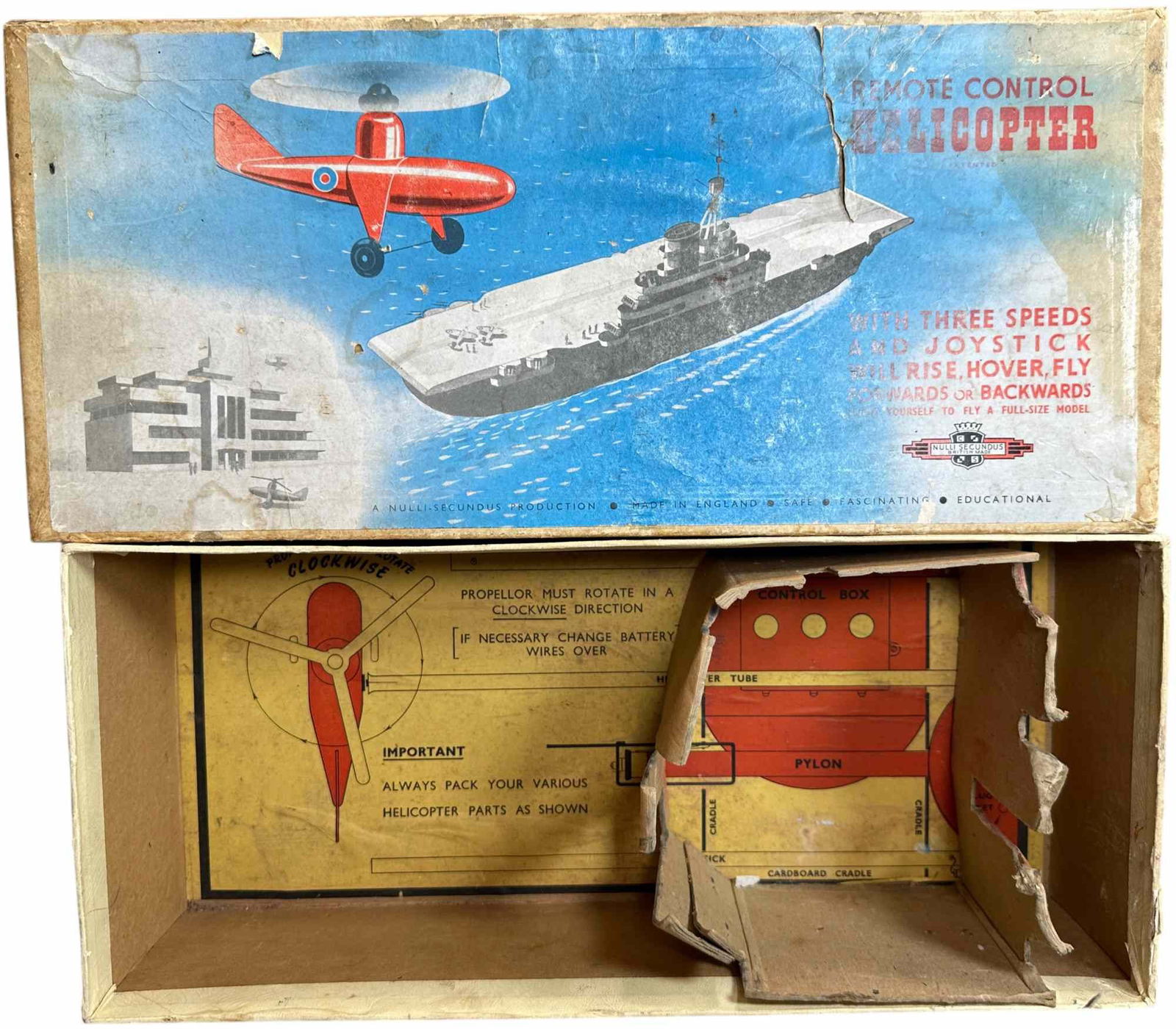 BOXED NULLI SCUNDUS REMOTE CONTROL HELICOPTER - 7