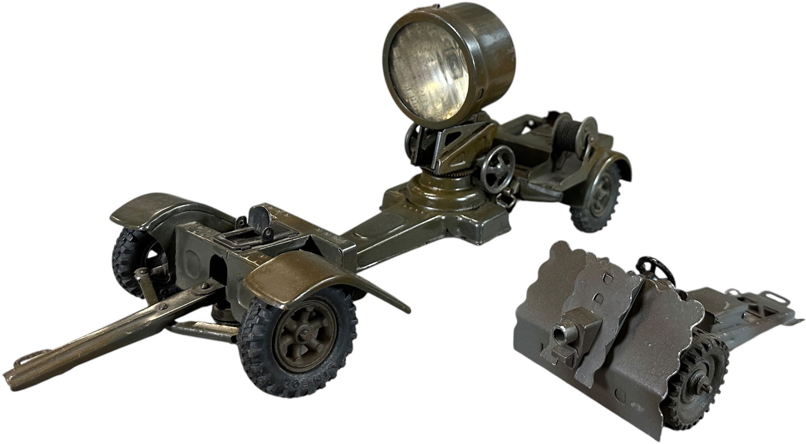 LINEOL MOBILE SEARCHLIGHT W/ HAUSSER CANNON (1 of 4)