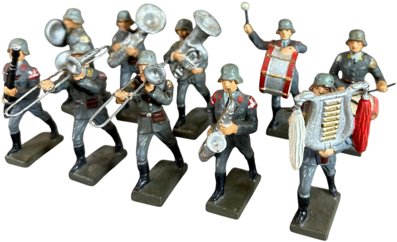 LINEOL LUFTWAFFE MARCHING MUSICIANS (1 of 4)