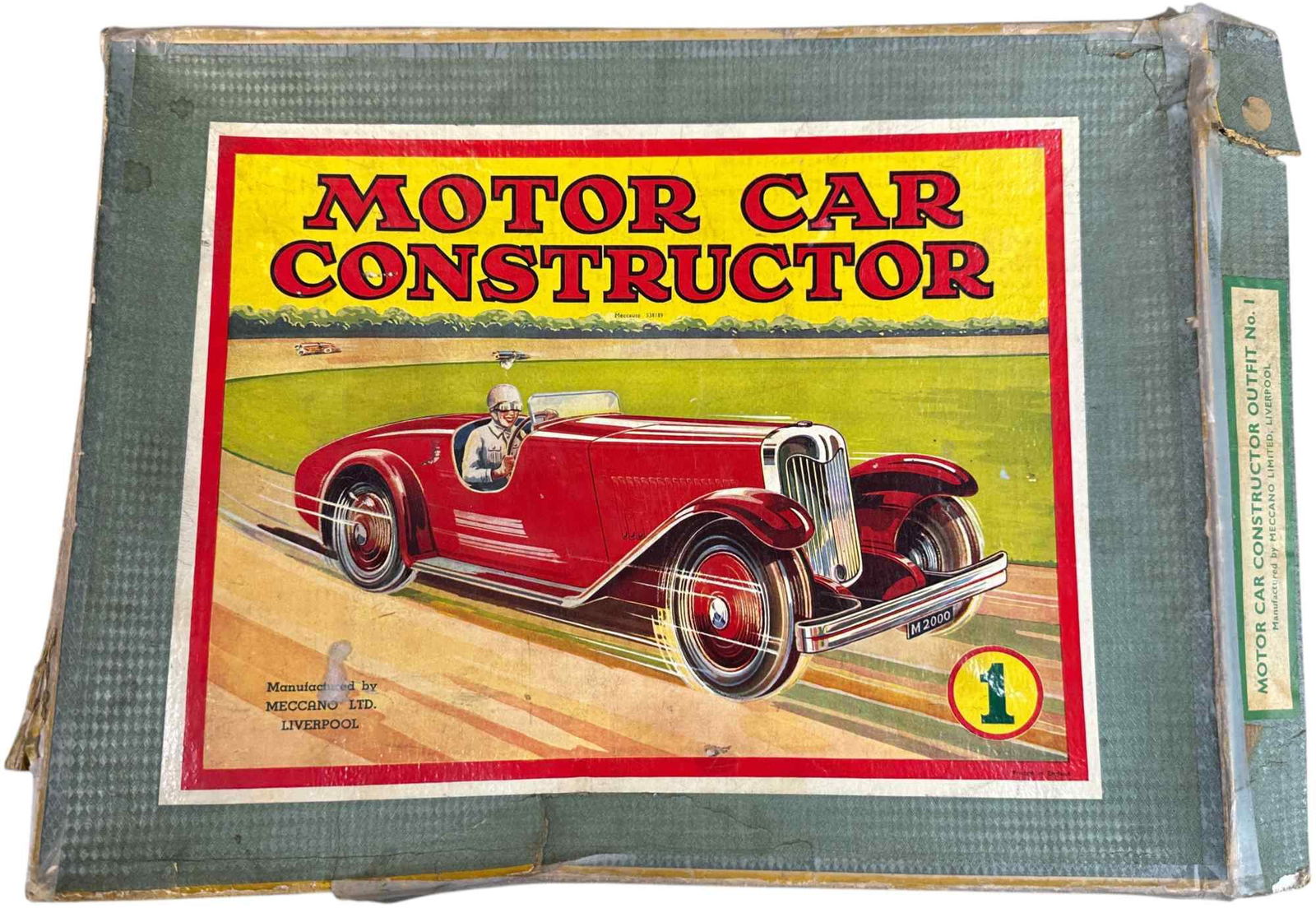 BOXED MECCANO MOTOR CAR CONSTRUCTOR - 10