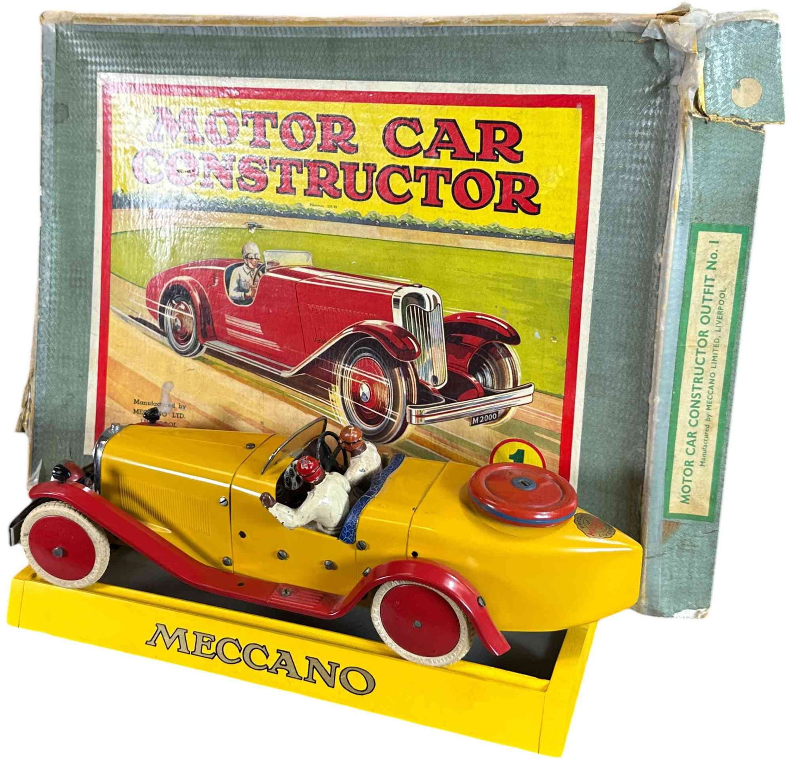 BOXED MECCANO MOTOR CAR CONSTRUCTOR - 3