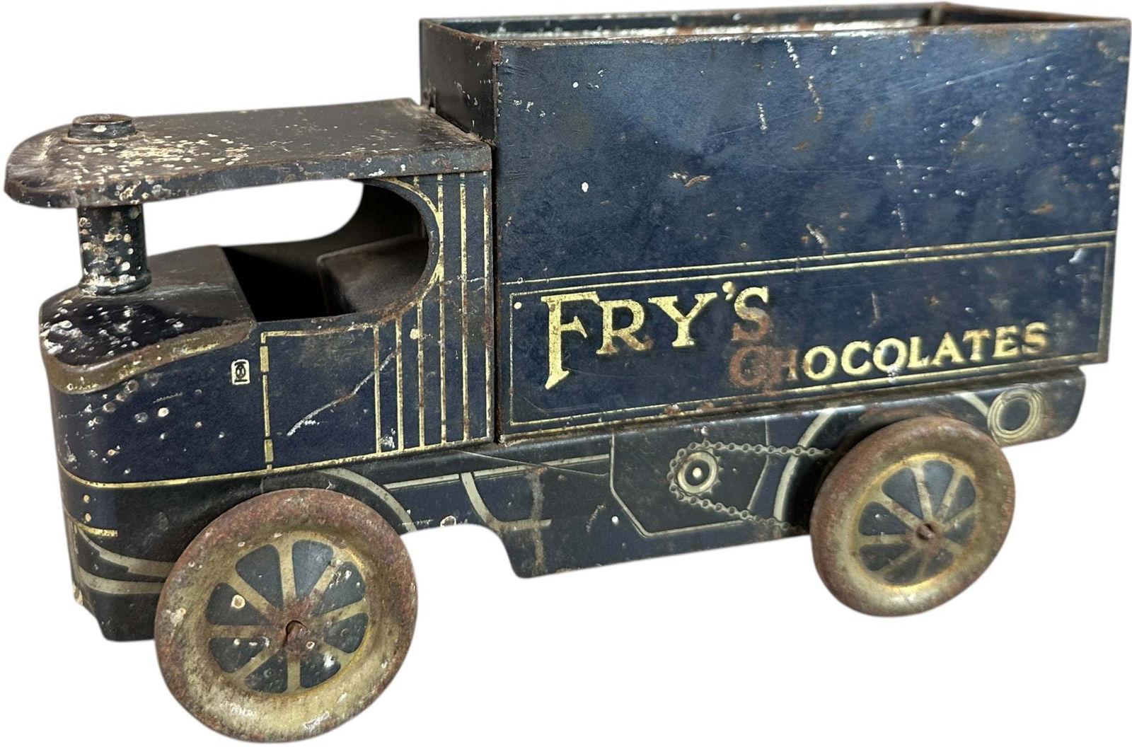FRYS CHOCOLATE DELIVERY LORRY BISCUIT TIN (1 of 9)