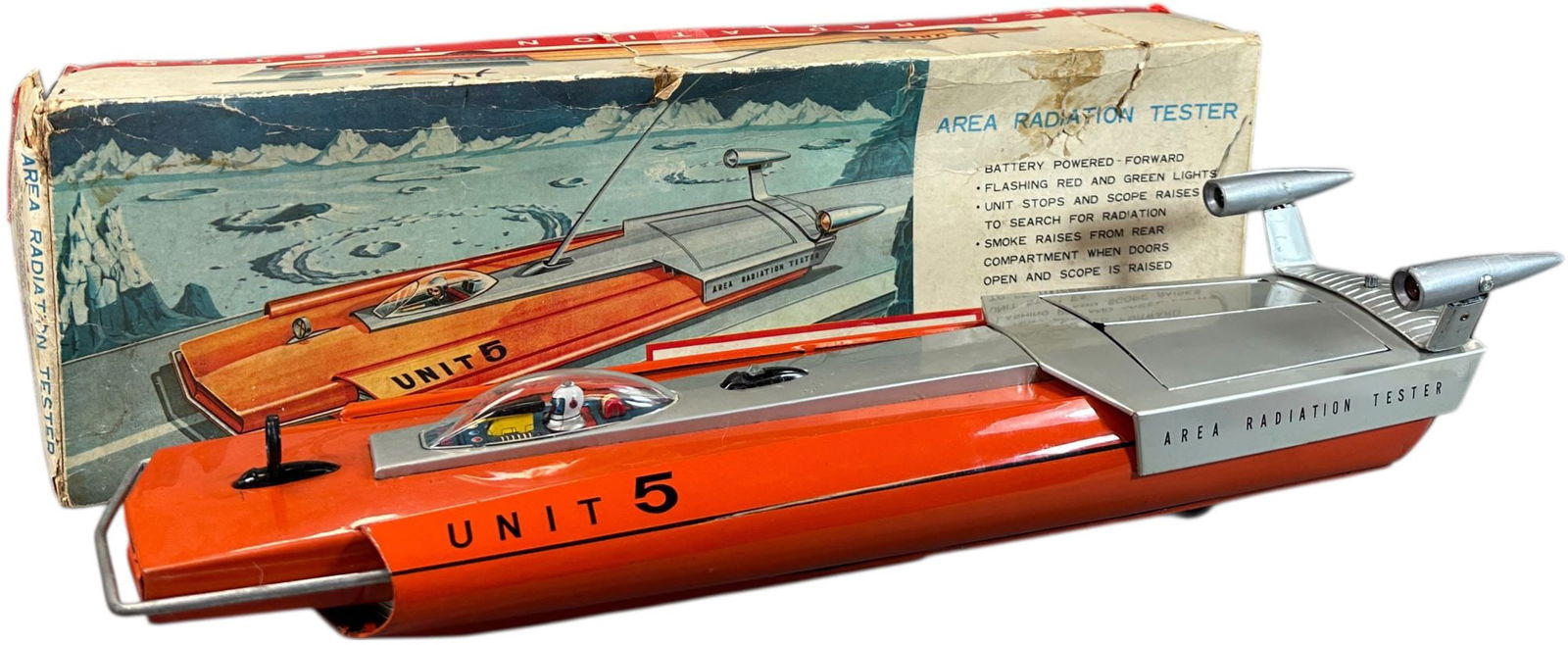 BOXED SEARS RADIATION TESTER RACE CAR (1 of 13)