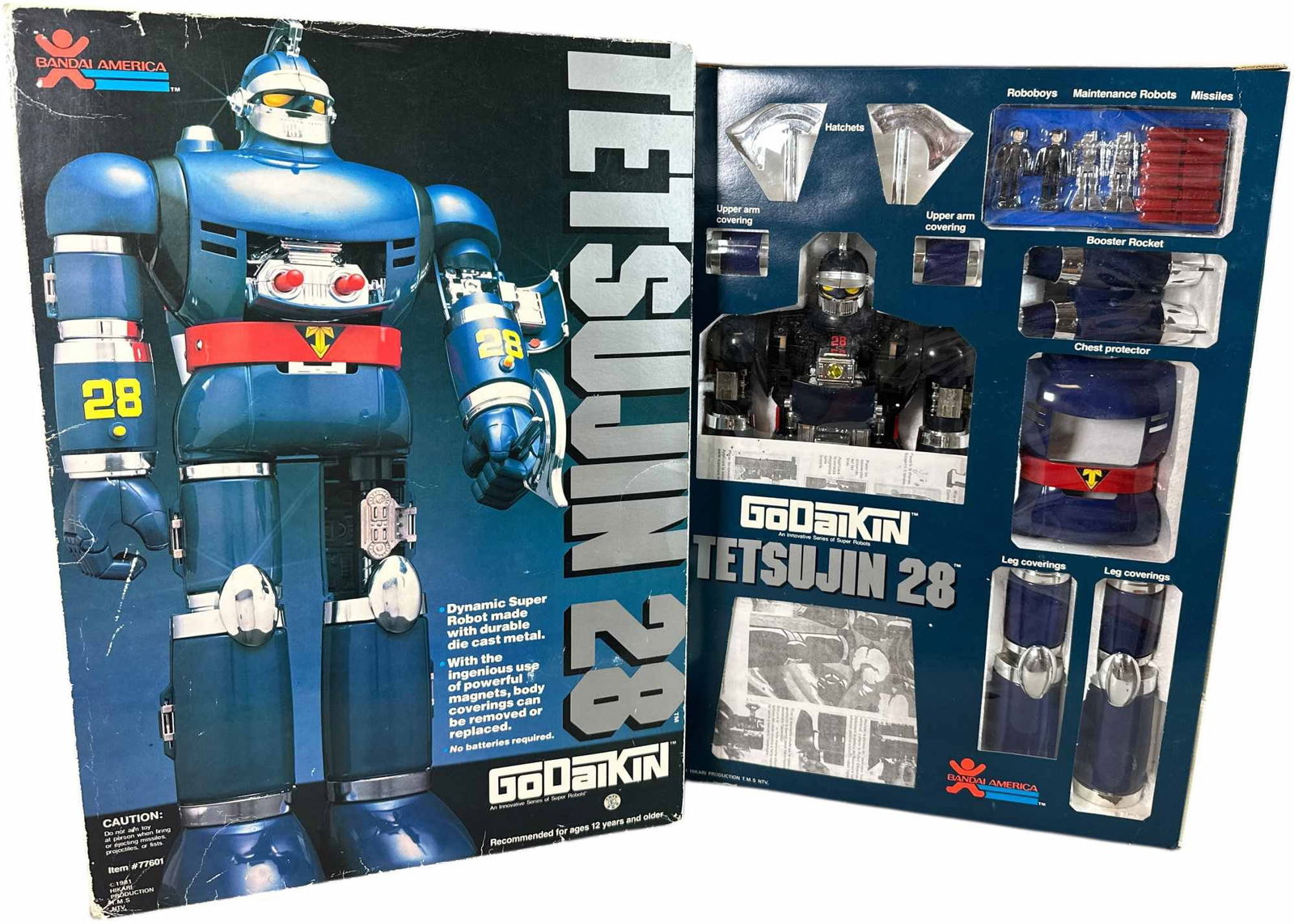 BOXED BANDAI GODAIKIN TETSUJIN ROBOT (1 of 11)