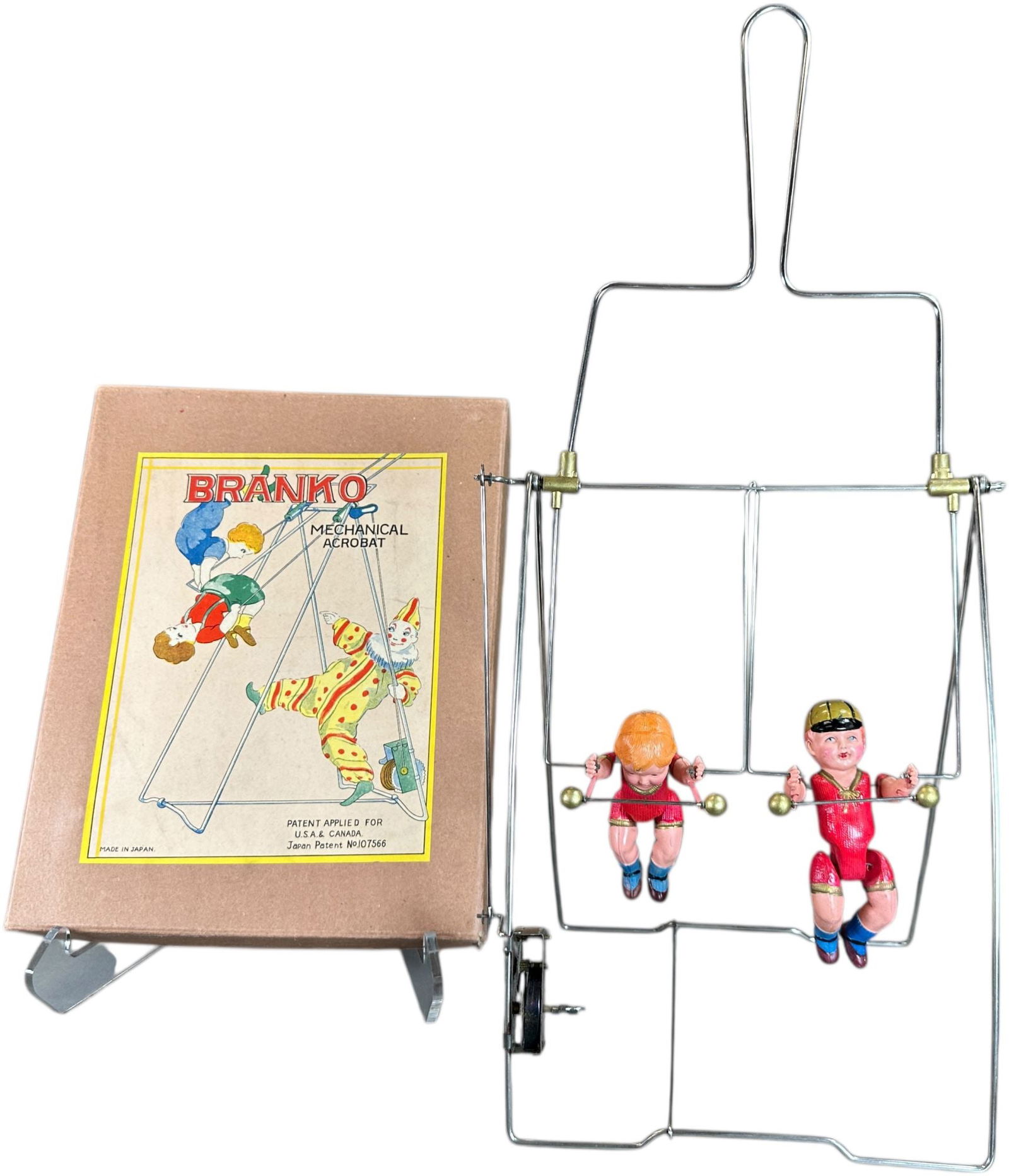BOXED BRANKO MECHANICAL DOUBLE ACROBATS (1 of 3)