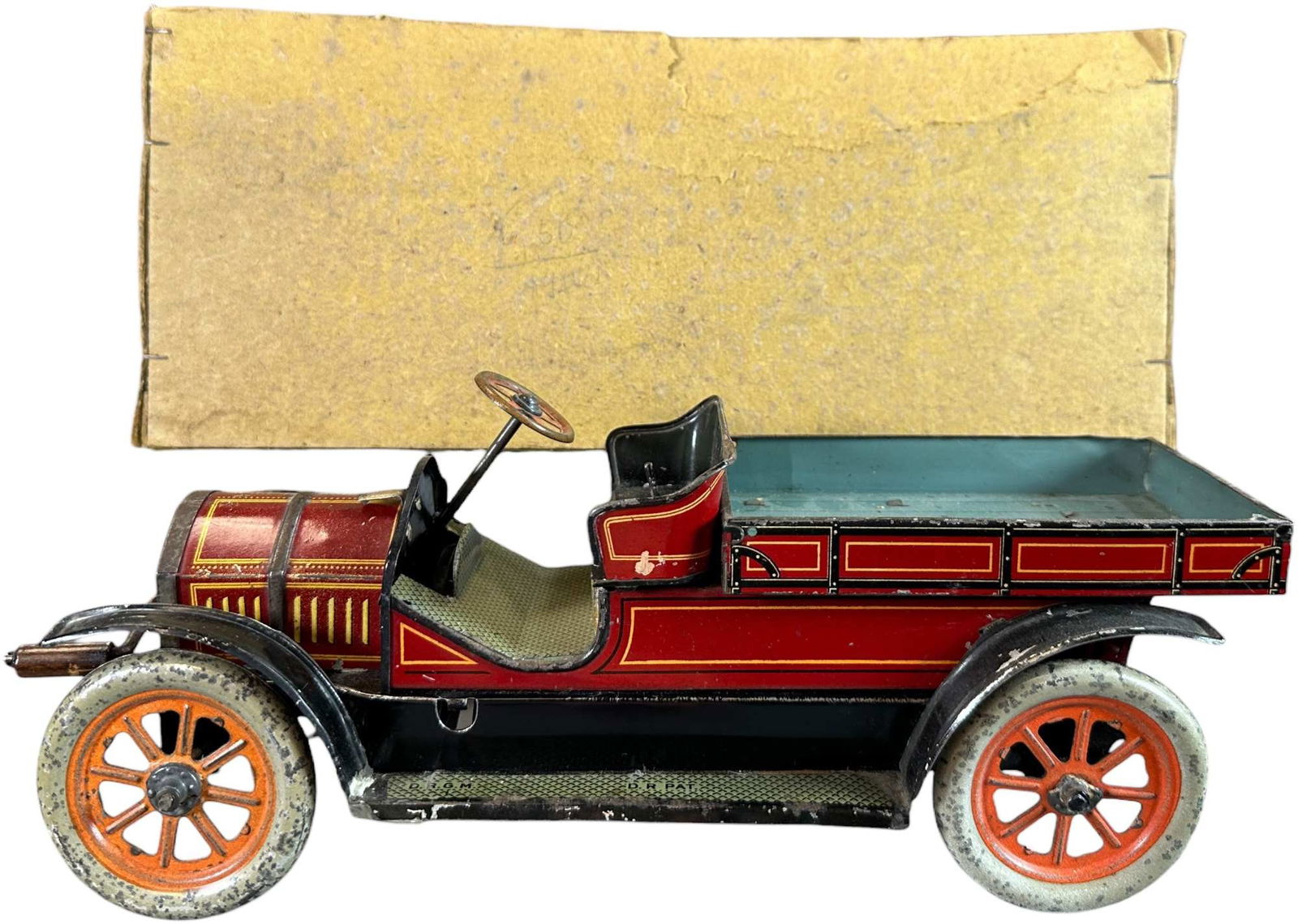 EARLY HESS GERMANY AUTO FLATBED TRUCK (1 of 6)