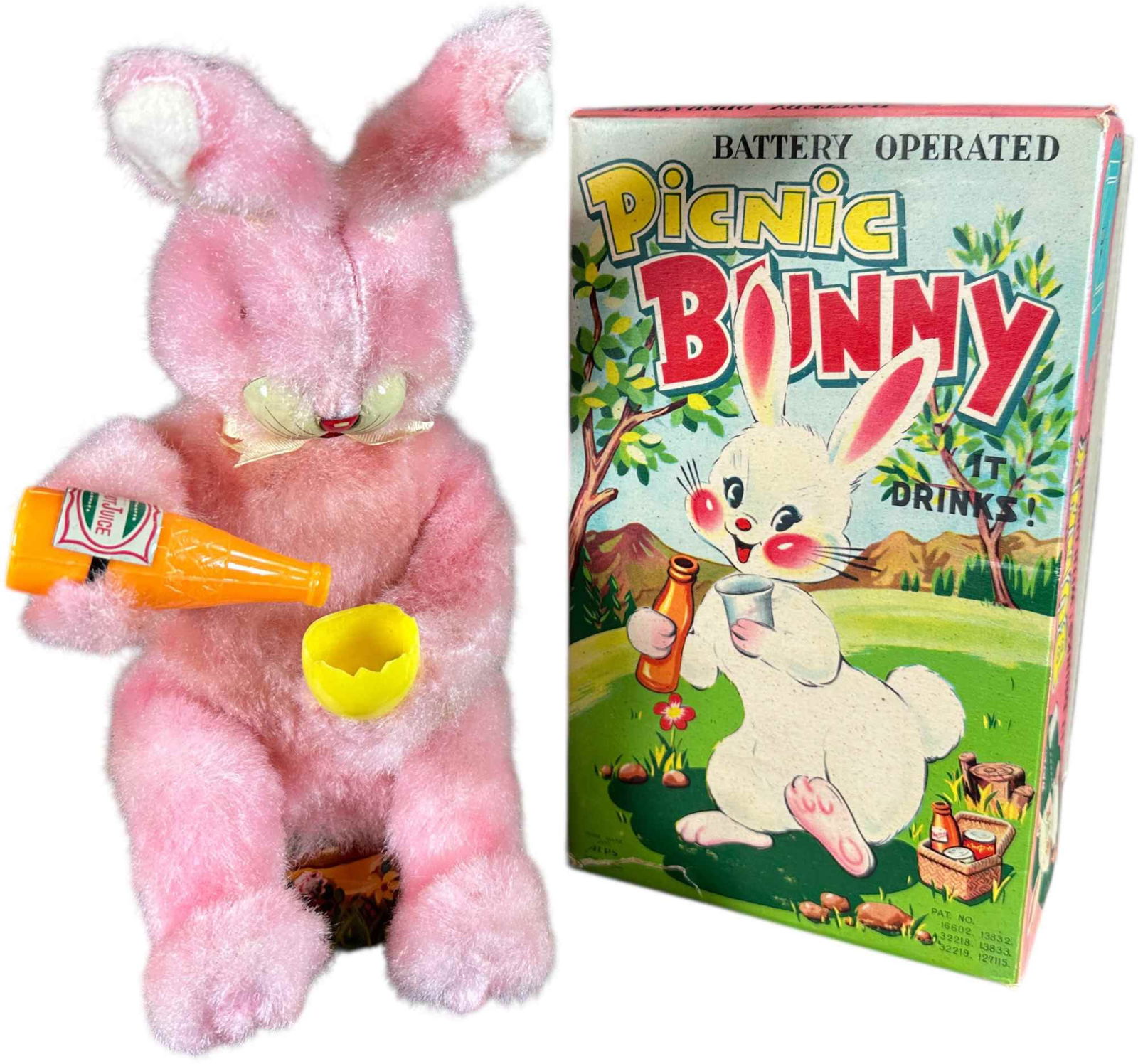 BOXED ALPS BATTERY-OP PICNIC BUNNY (1 of 7)