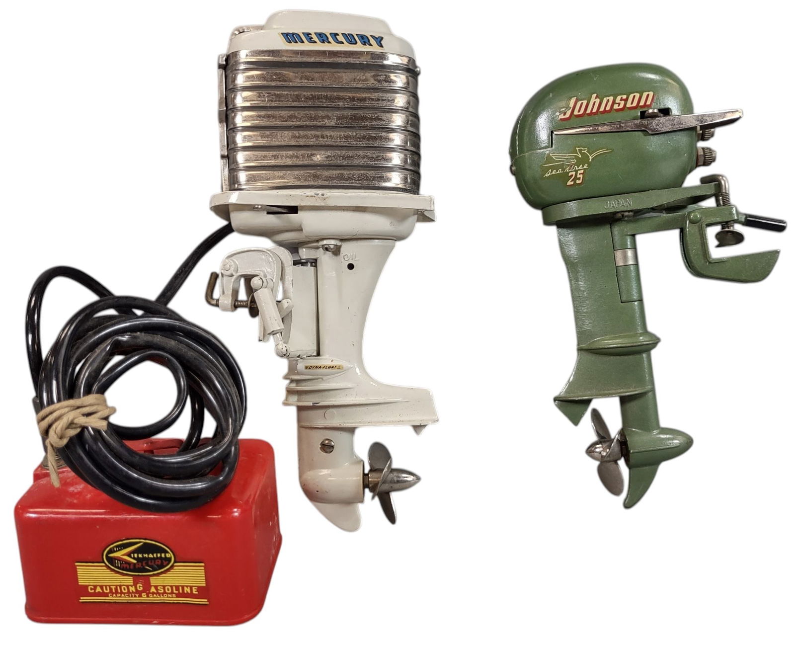 JOHNSON & MERCURY MODEL OUTBOARD MOTORS (1 of 5)