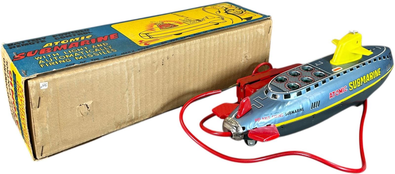 BOXED MARX ATOMIC SUBMARINE - 6