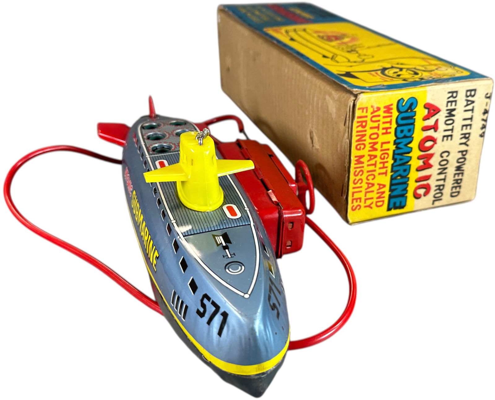 BOXED MARX ATOMIC SUBMARINE - 8