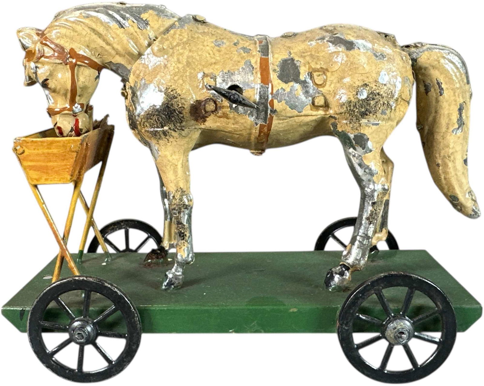 GERMAN HAND PAINTED HORSE AT TROTH (1 of 7)