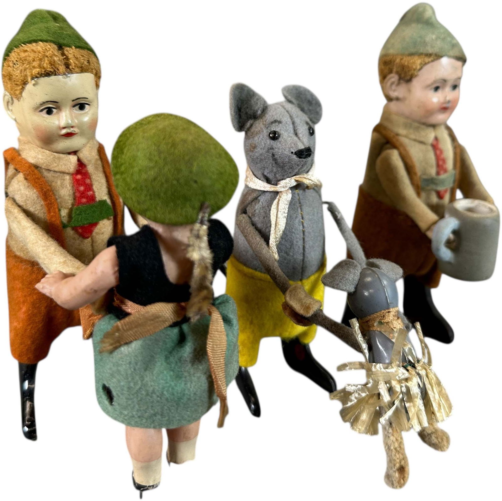 THREE SCHUCO WINDUP FIGURES - 2