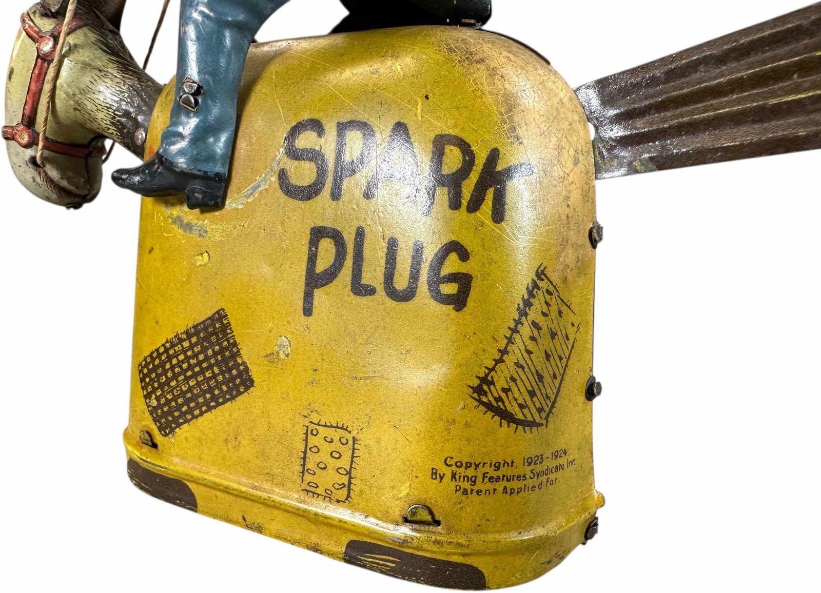 FISCHER NIFTY BARNEY GOOGLE SPARK PLUG - 5