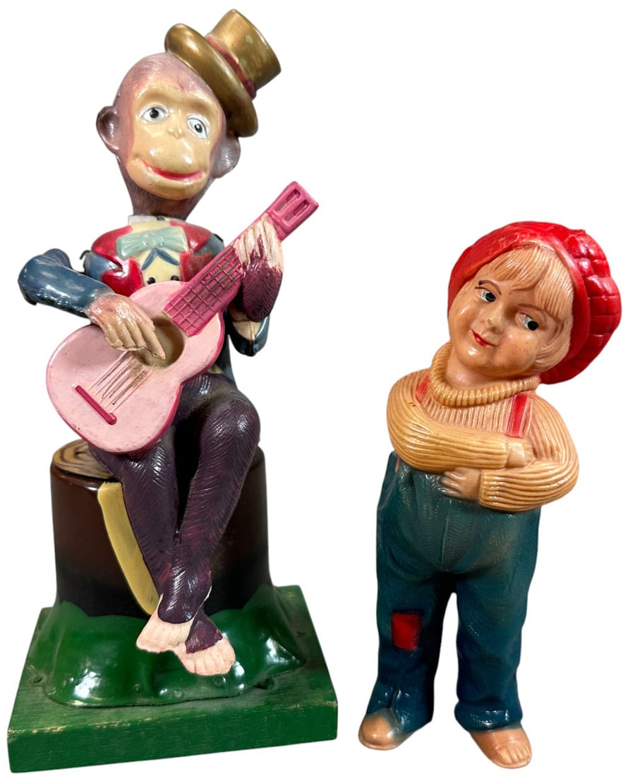 CELLULOID JACKIE COOGAN & MONKEY PLAYING GUITAR (1 of 5)