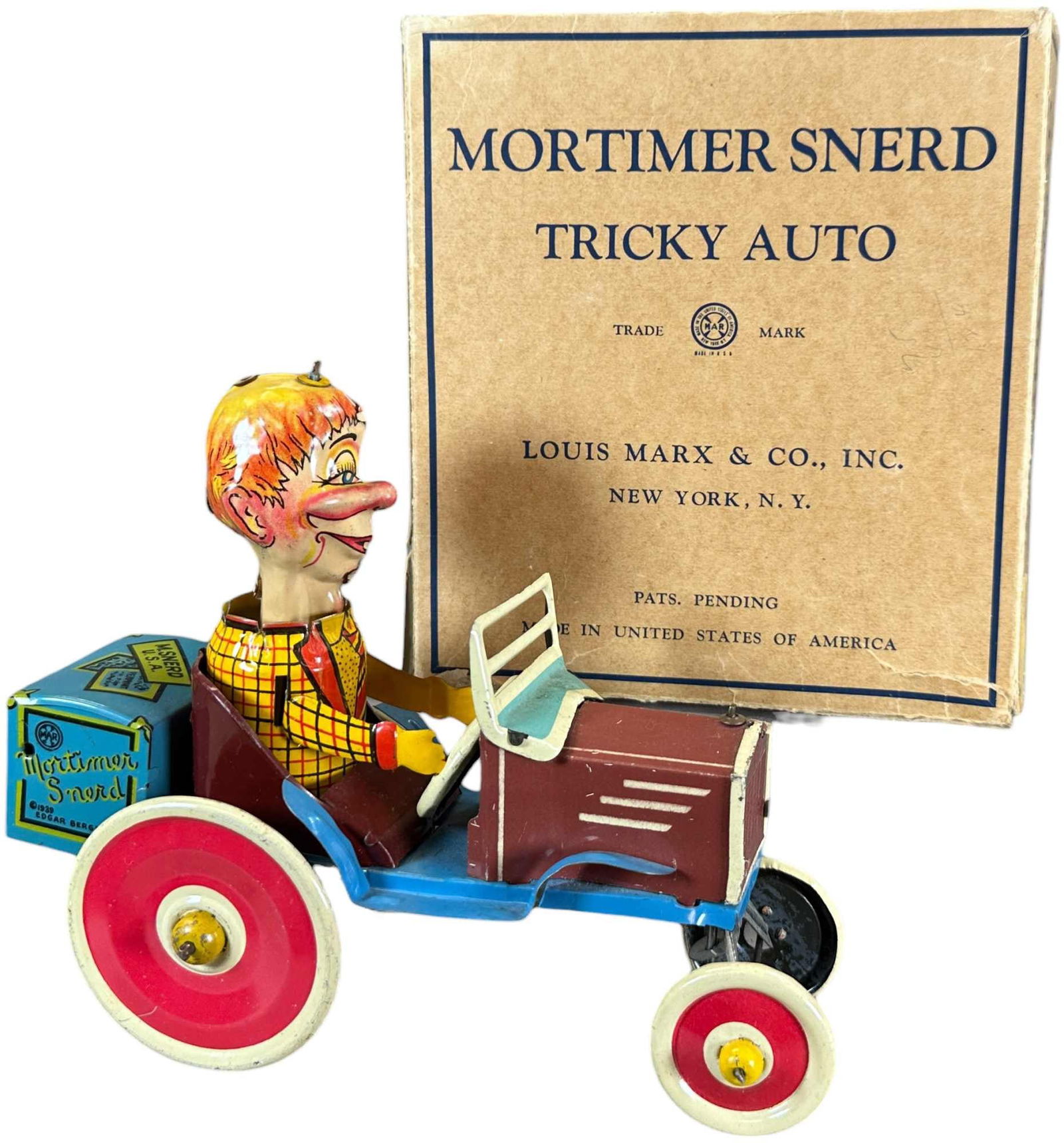 BOXED MARX MORTIMER SNERD TRICKY AUTO (1 of 9)