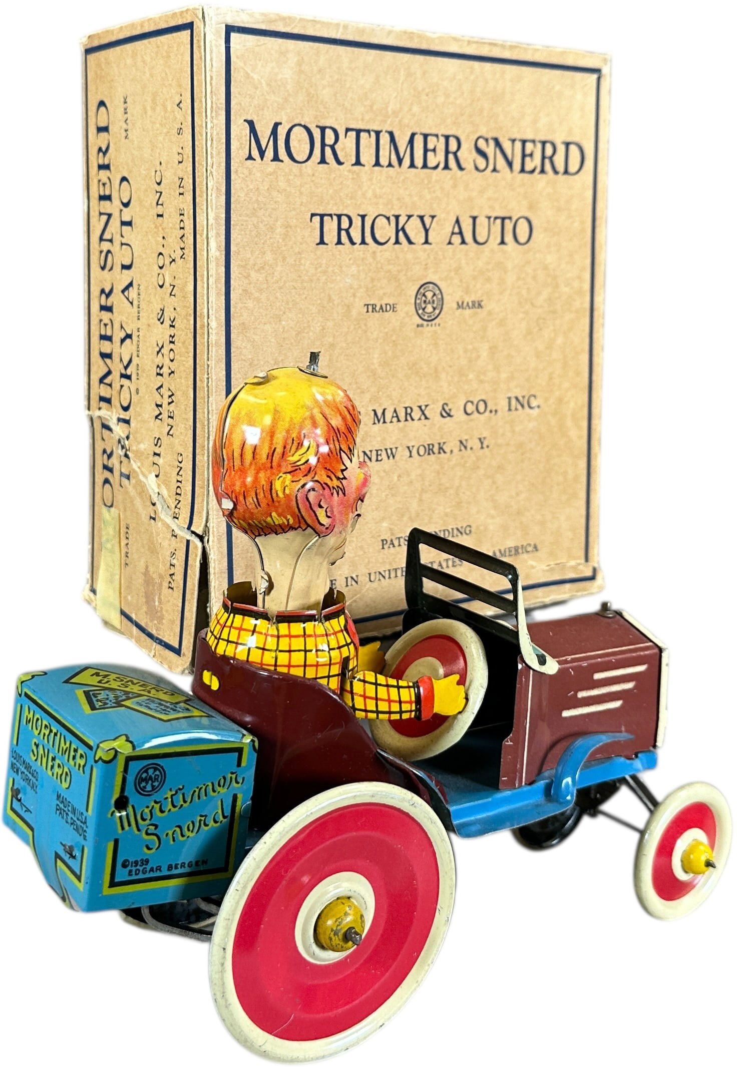 BOXED MARX MORTIMER SNERD TRICKY AUTO - 3