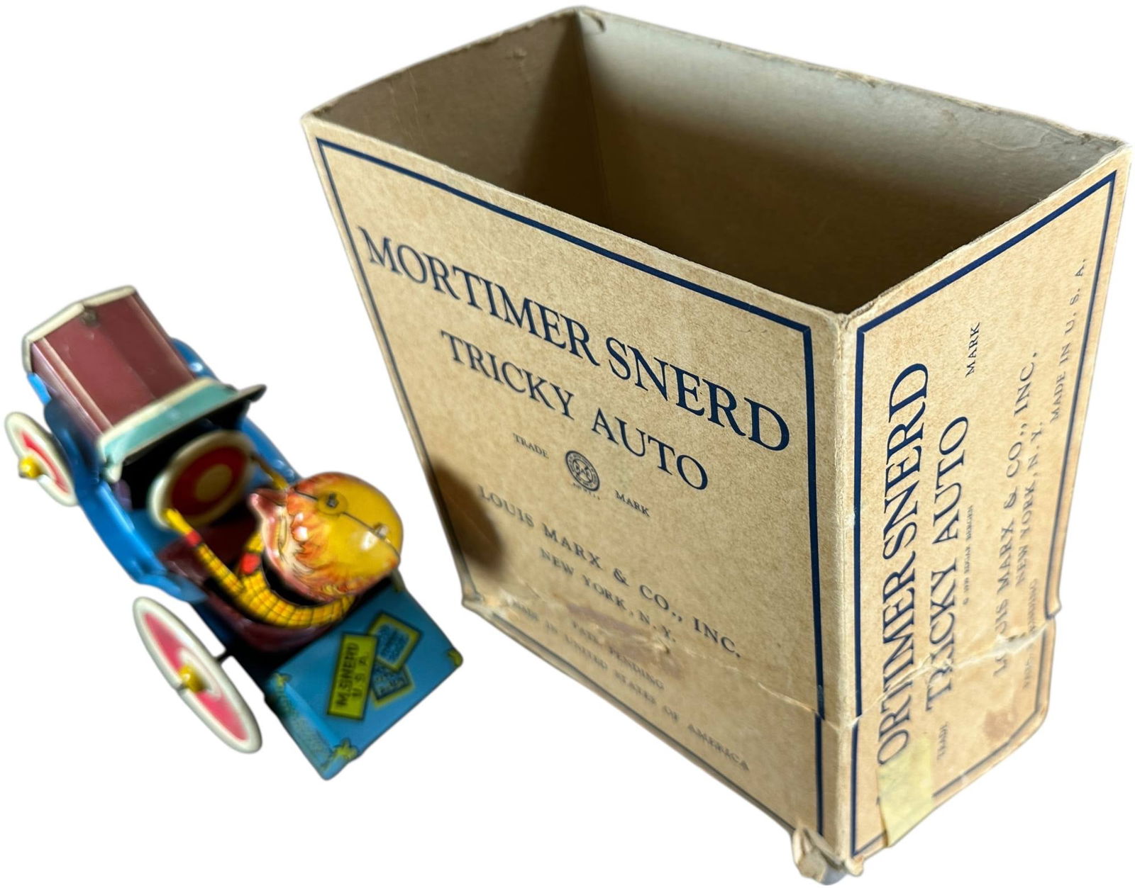 BOXED MARX MORTIMER SNERD TRICKY AUTO - 8