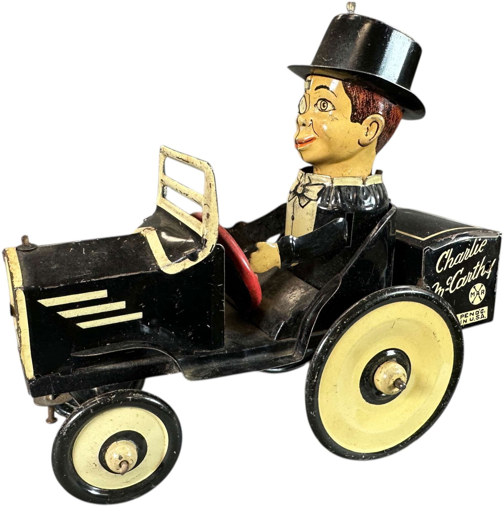 MARX CHARLIE MCCARTHY BENZINE BUGGY (1 of 8)