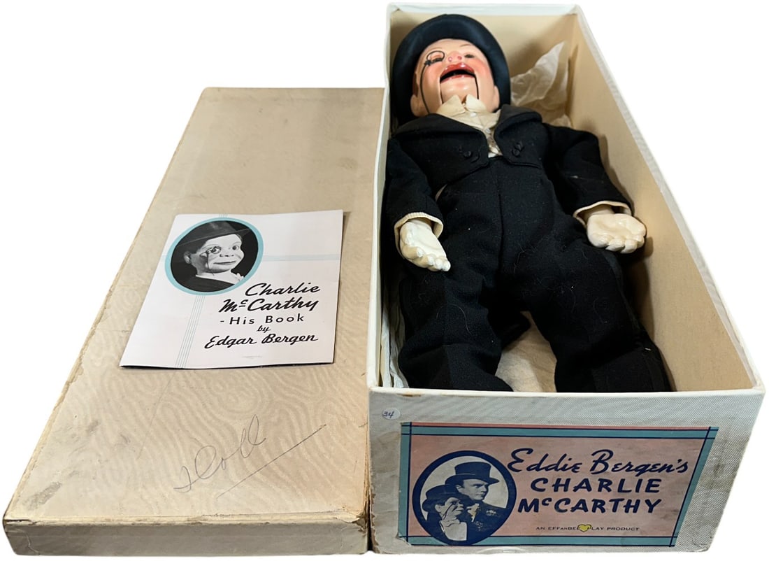 EFFANBEE CHARLIE MCCARTHY VENTRILOQUIST DOLL (1 of 7)