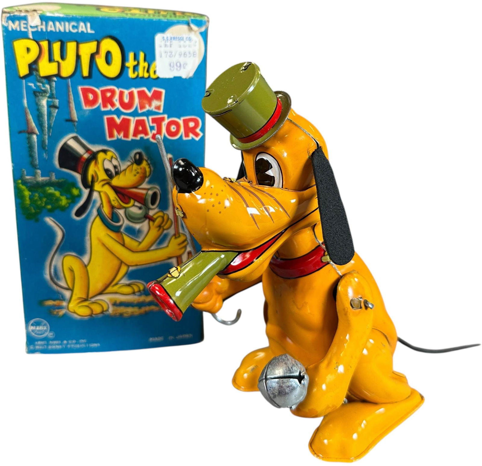 BOXED MARX PLUTO THE DRUM MAJOR - 2