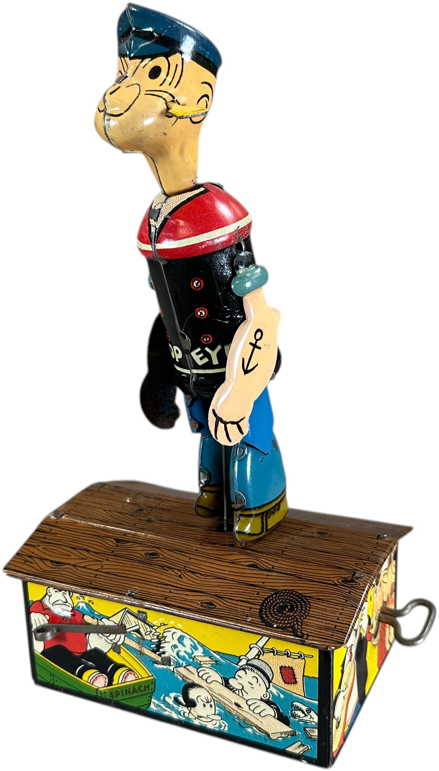 MARX POPEYE SOLO ROOF JIGGER (1 of 6)