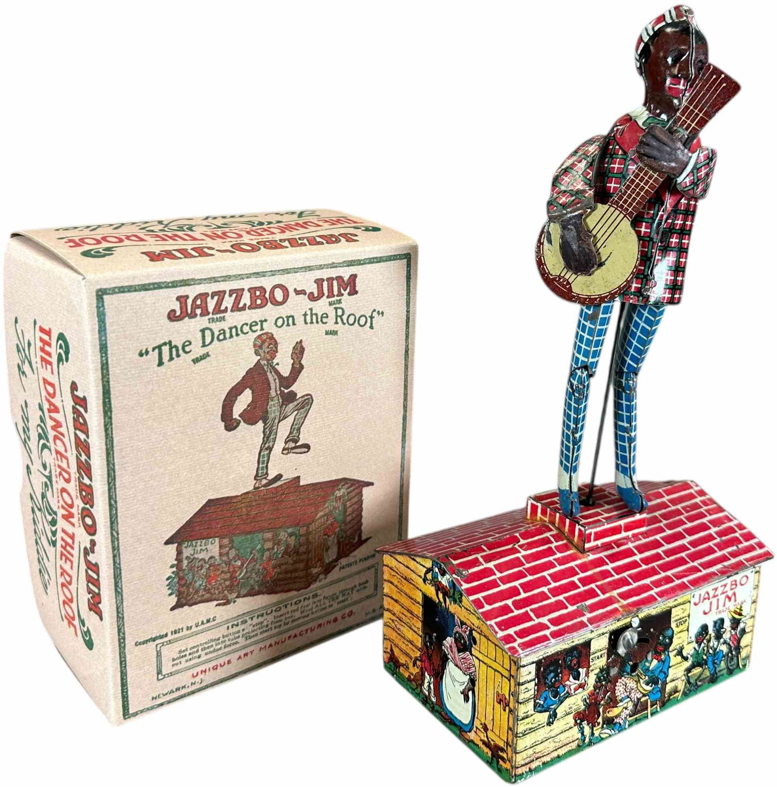 UNIQUE ART BOXED JAZZBO JIM (1 of 6)