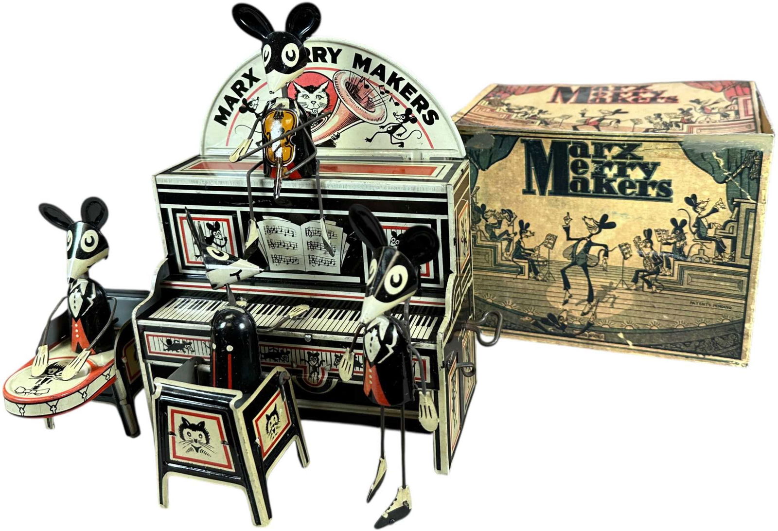 MARX MERRY MAKERS W/ MARQUEE (1 of 8)