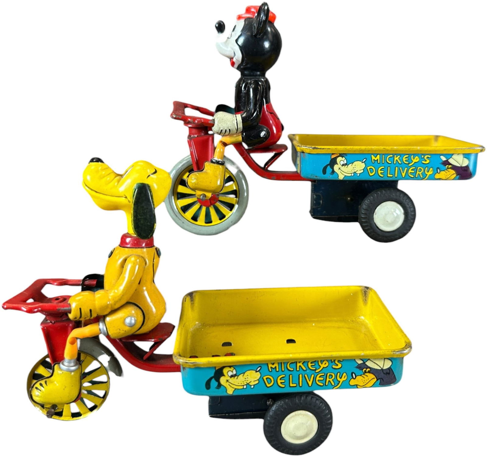 LINEMAR MICKEY & PLUTO DELIVERY TOYS (1 of 5)
