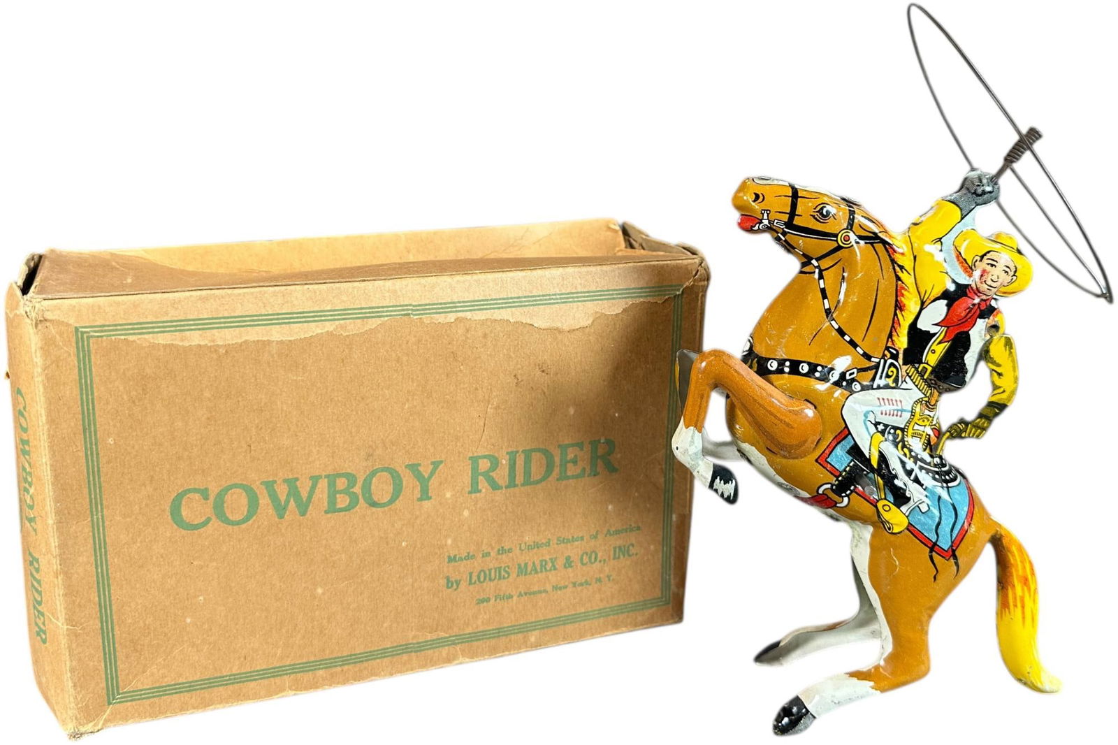 BOXED MARX COWBOY RIDER (1 of 5)