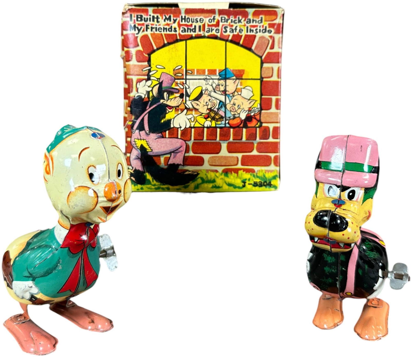 LINEMAR HOPPING LITTLE PIG & BAD WOLF (1 of 6)