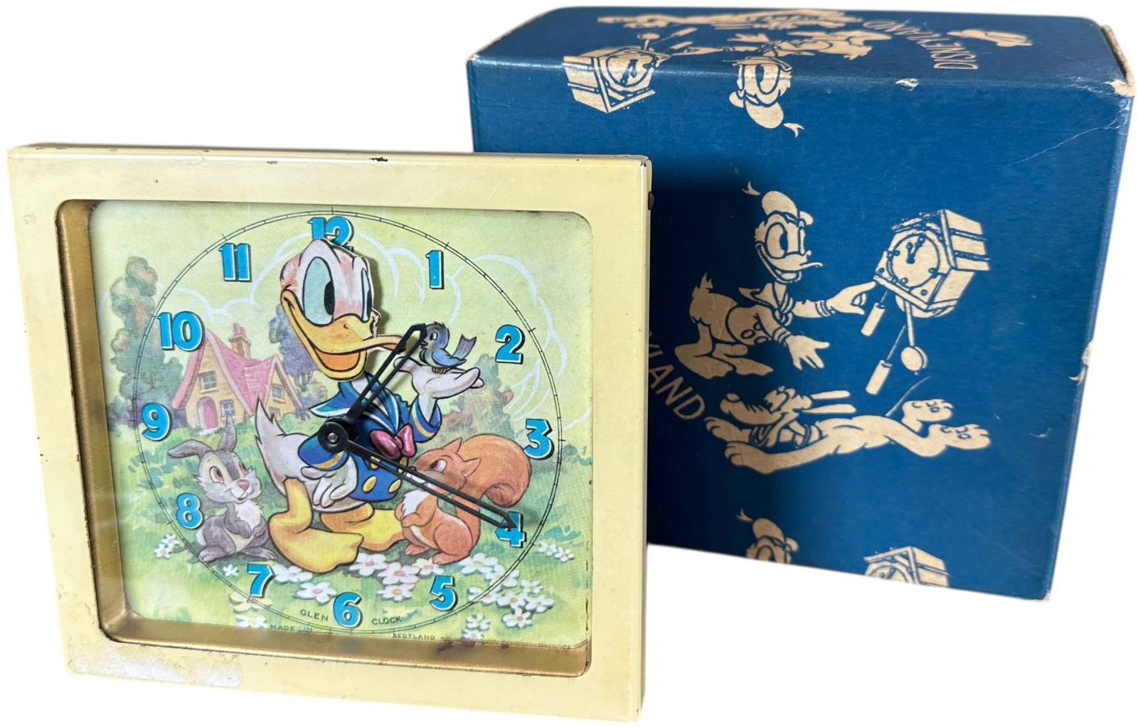 BOXED DISNEYLAND DONALD DUCK CLOCK (1 of 7)
