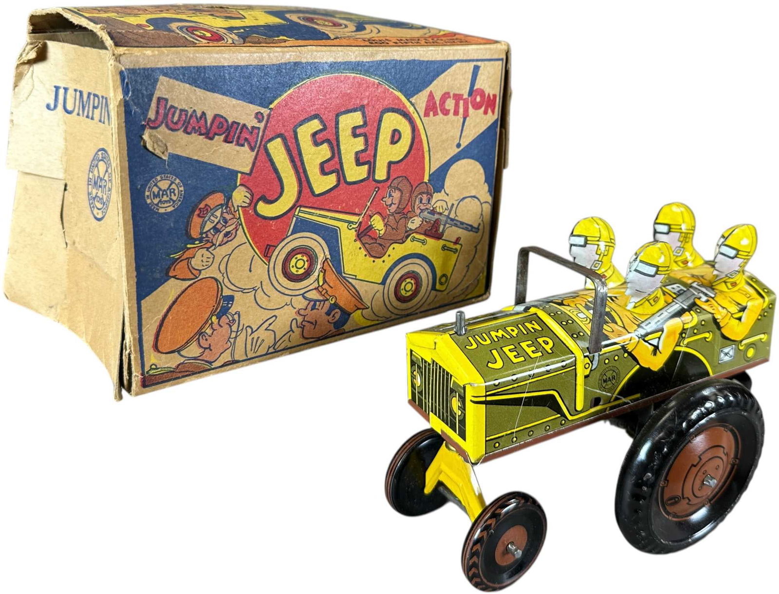 BOXED MARX JUMPING JEEP (1 of 7)