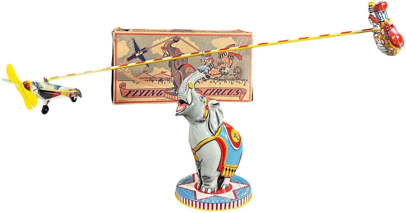 BOXED UNIQUE ART FLYING CIRCUS TOY (1 of 11)