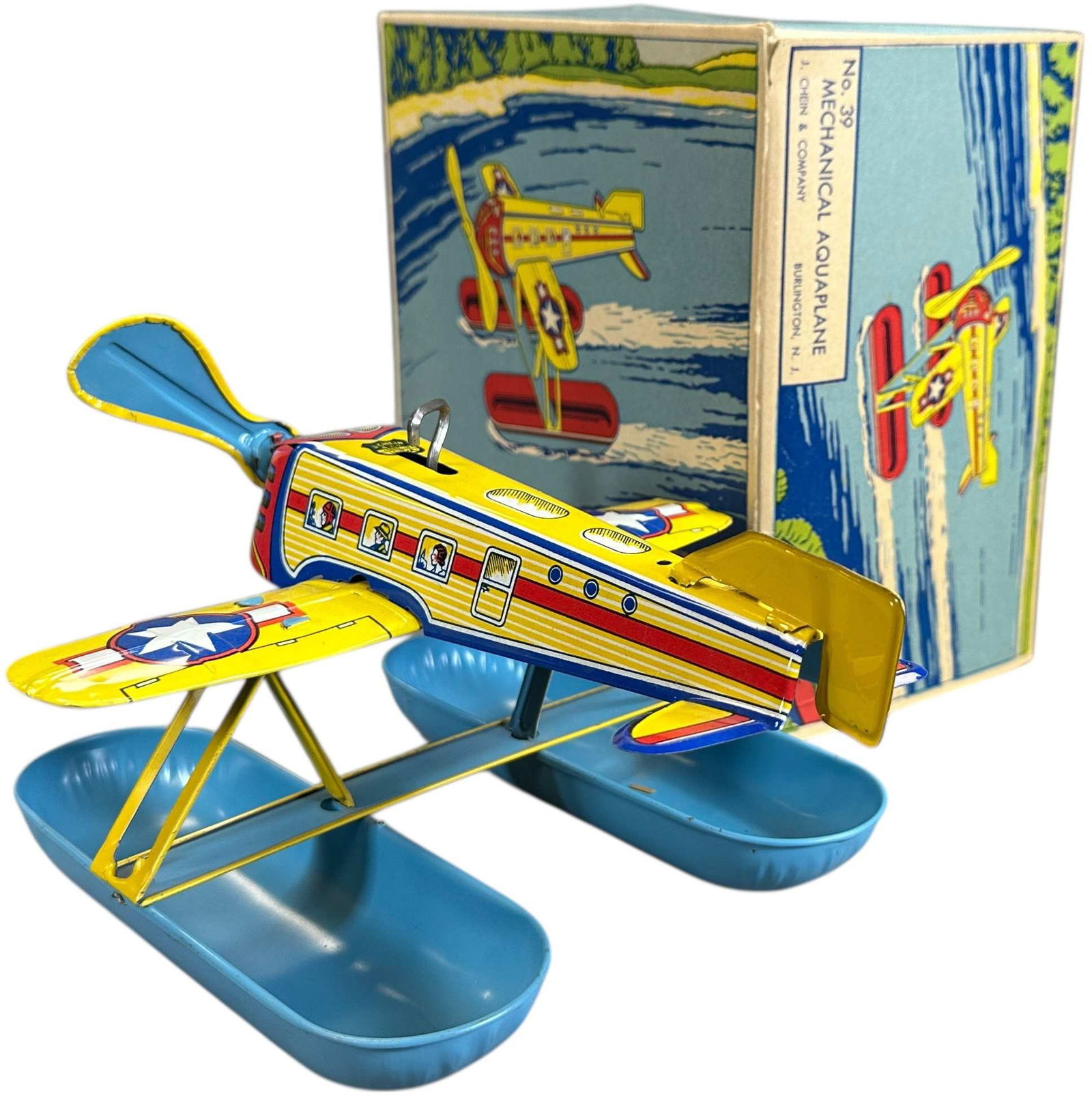 BOXED CHEIN PONTOON SEAPLANE - 2